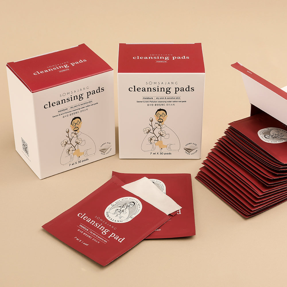 Clensing Pad Moisture 30ea – texkor